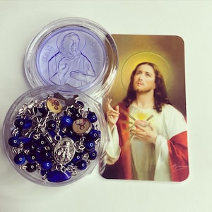 Small Sacred Heart Rosary 6mm
