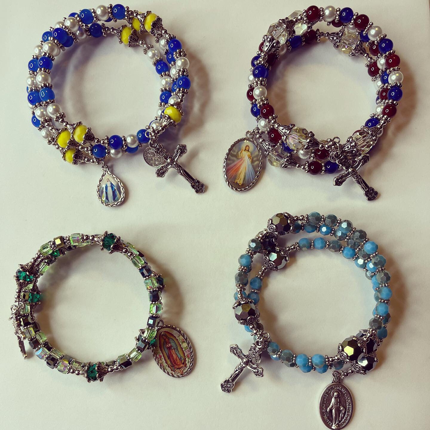 Rosary clearance bracelet etsy