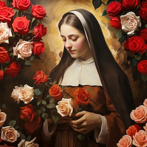 Saint Therese Digital Download Print
