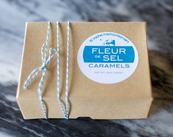 Fleur de Sel Caramels (8oz Box)