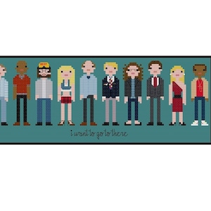 30 Rock Parody- Cross Stitch PDF Instant Download