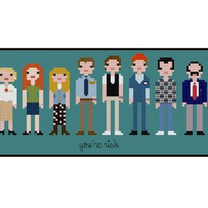 Wings Parody- Cross Stitch Pattern PDF Instant Download