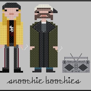 Jay e Silent Bob - Schema punto croce PDF Download istantaneo
