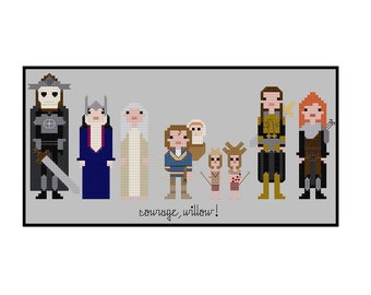 Willow Parody- Cross Stitch Pattern PDF Instant Download