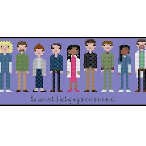 The Mindy Project Parody- Cross Stitch Pattern PDF Instant Download