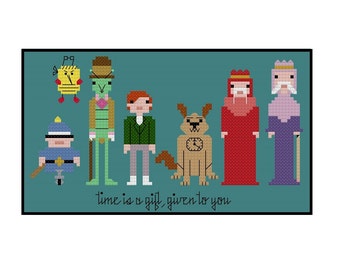 The Phantom Tollbooth Parody- Cross Stitch Pattern PDF Instant Download