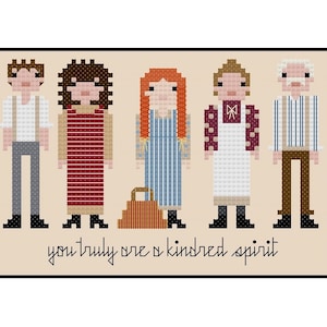 Anne of Green Gables Parodie- Kreuzstich PDF Muster Instant Download