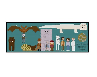 The Neverending Story Parody- Cross Stitch Pattern PDF Instant Download
