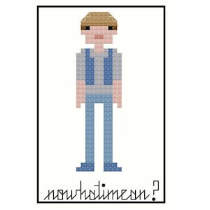 Ernest Parody - Modèle de point de croix PDF Téléchargement instantané