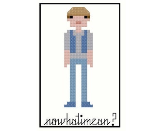 Ernest Parody- Cross Stitch Pattern PDF Instant Dowload