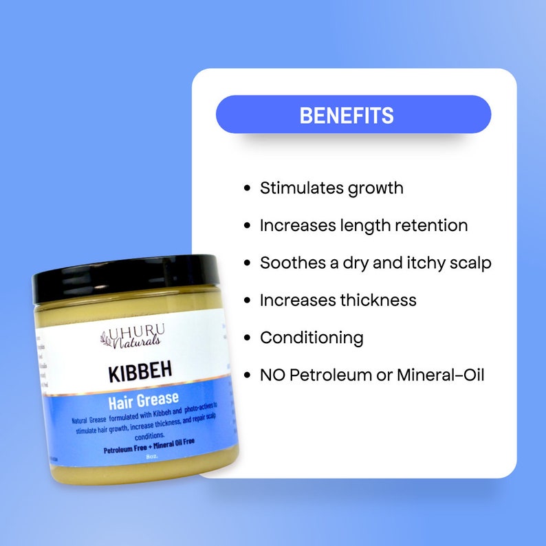 Ethiopian Hair Growth Secret Kibbeh Scalp and Hair Grease Etsy