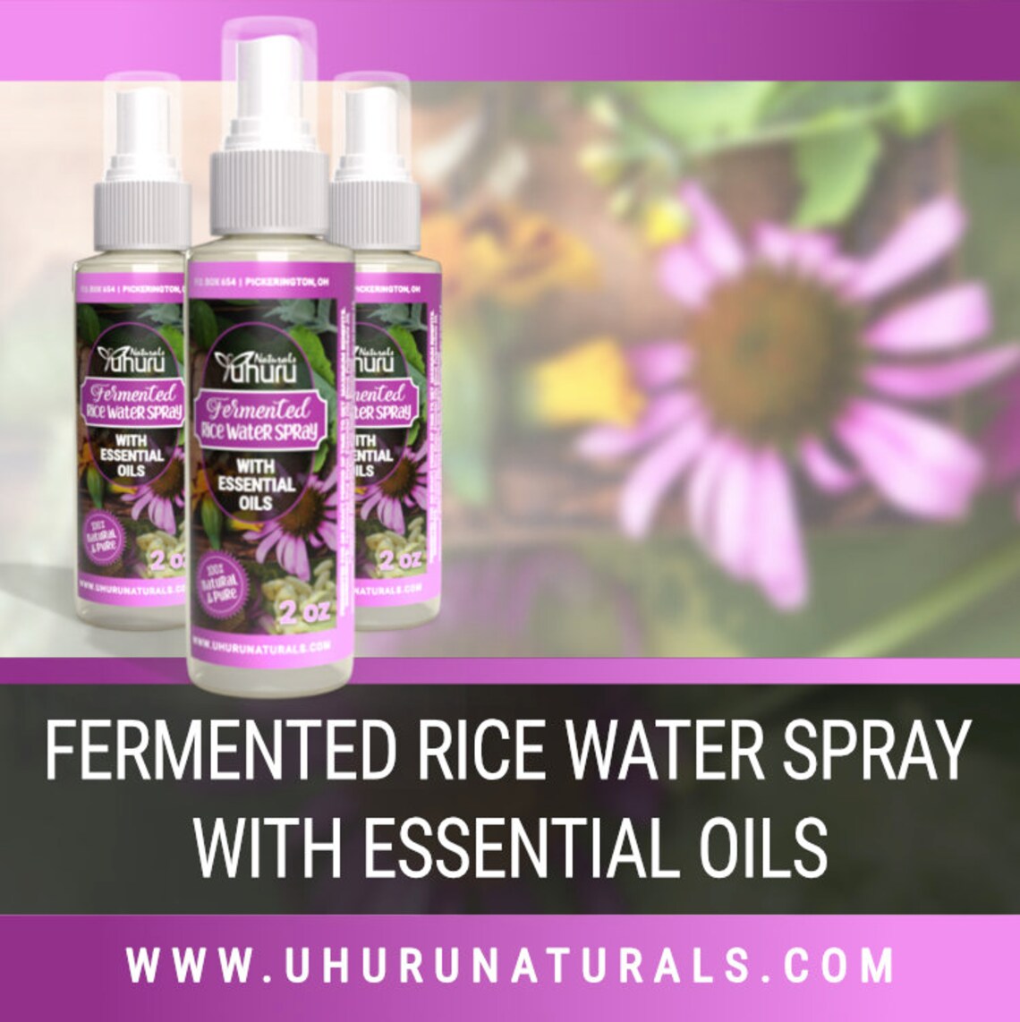 Fermented Rice Water WITH ESSENTIAL Oilsour Rice Water is Etsy