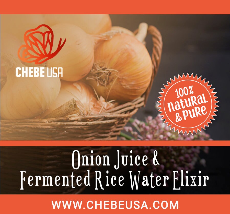Onion Juice & Fermented Rice Water Elixir Keep Your Scalp Etsy