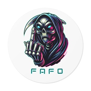 Bold Grunge Vinyl Stickers for Rebels, Edgy Decor, Laptop Decal, Skateboard Stickers, Goth Aesthetic, Unique Gifts for Him