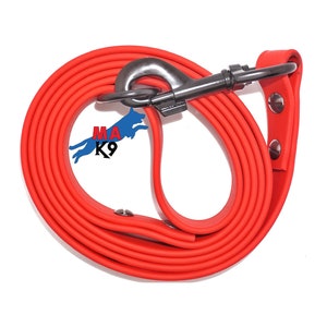 6 Foot Red 3/4&quot; Dog Leash | Biothane | QuikR Leash