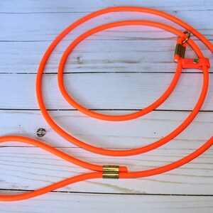 Slip Lead for Pet Dogs | Biothane Rope | Animals Shelters | Dog Rescues | Boarding | Kennels | Dog Leash image 5