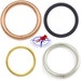 Pet Dog O-Ring | Dog Leash | Brass | Nickel Plated | Rose Gold | Flat Black Matte | Neo Chrome 