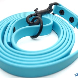 6 Foot Heavenly Blue 3/4"  Biothane Dog Leash | Pet Dog Leash