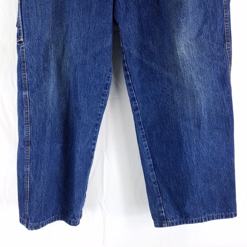 Vintage Guess Workwear Carpenter Loose Fit Blue Jeans Mens | Etsy