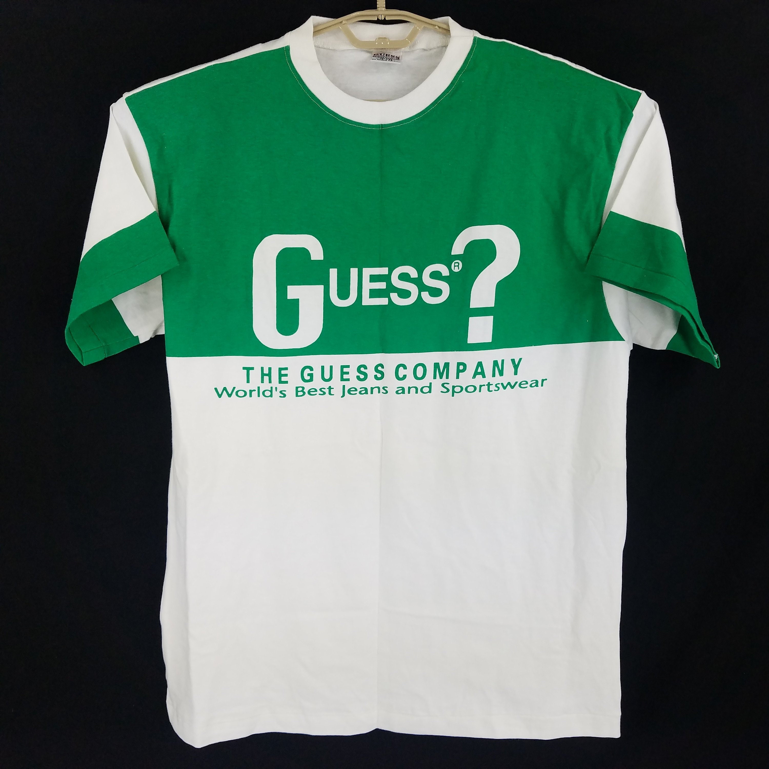 mens vintage guess t shirt