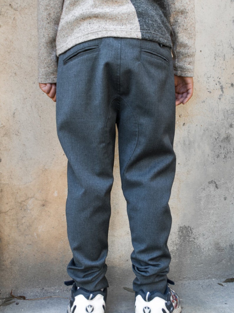 boys drop crotch pants