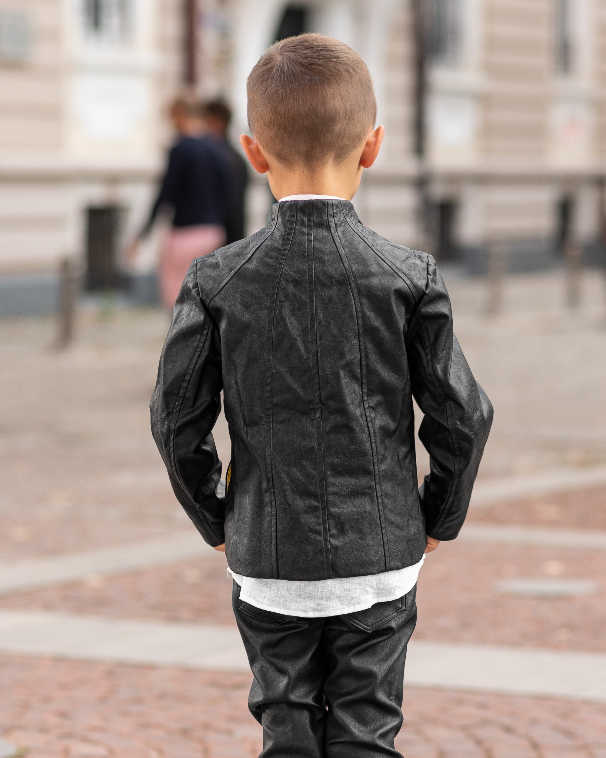 ジャケット・アウター c-boy #awlook Black leather jacket set c-boy #awlook Black leather jacket set