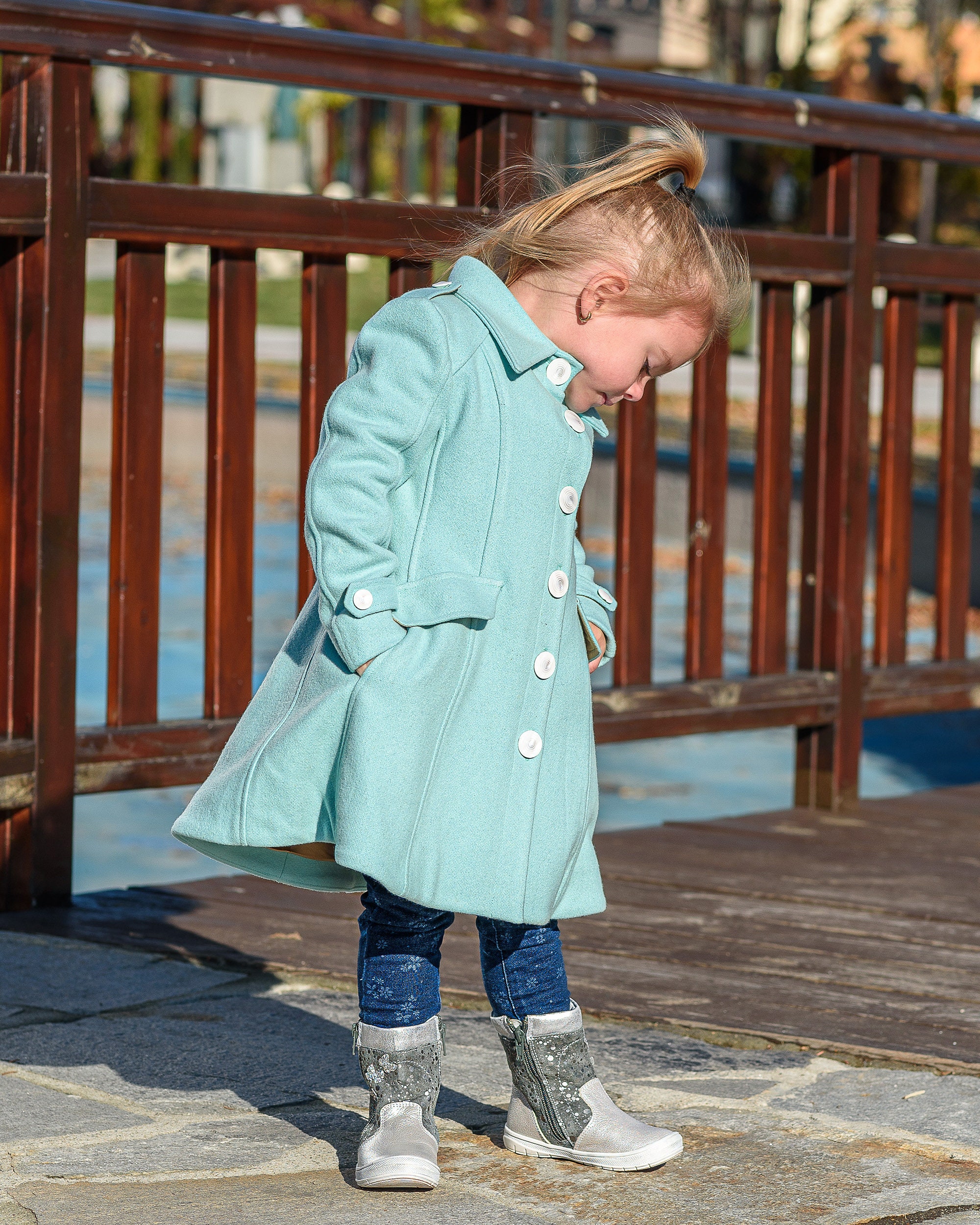 Rbg hotsell wool coat