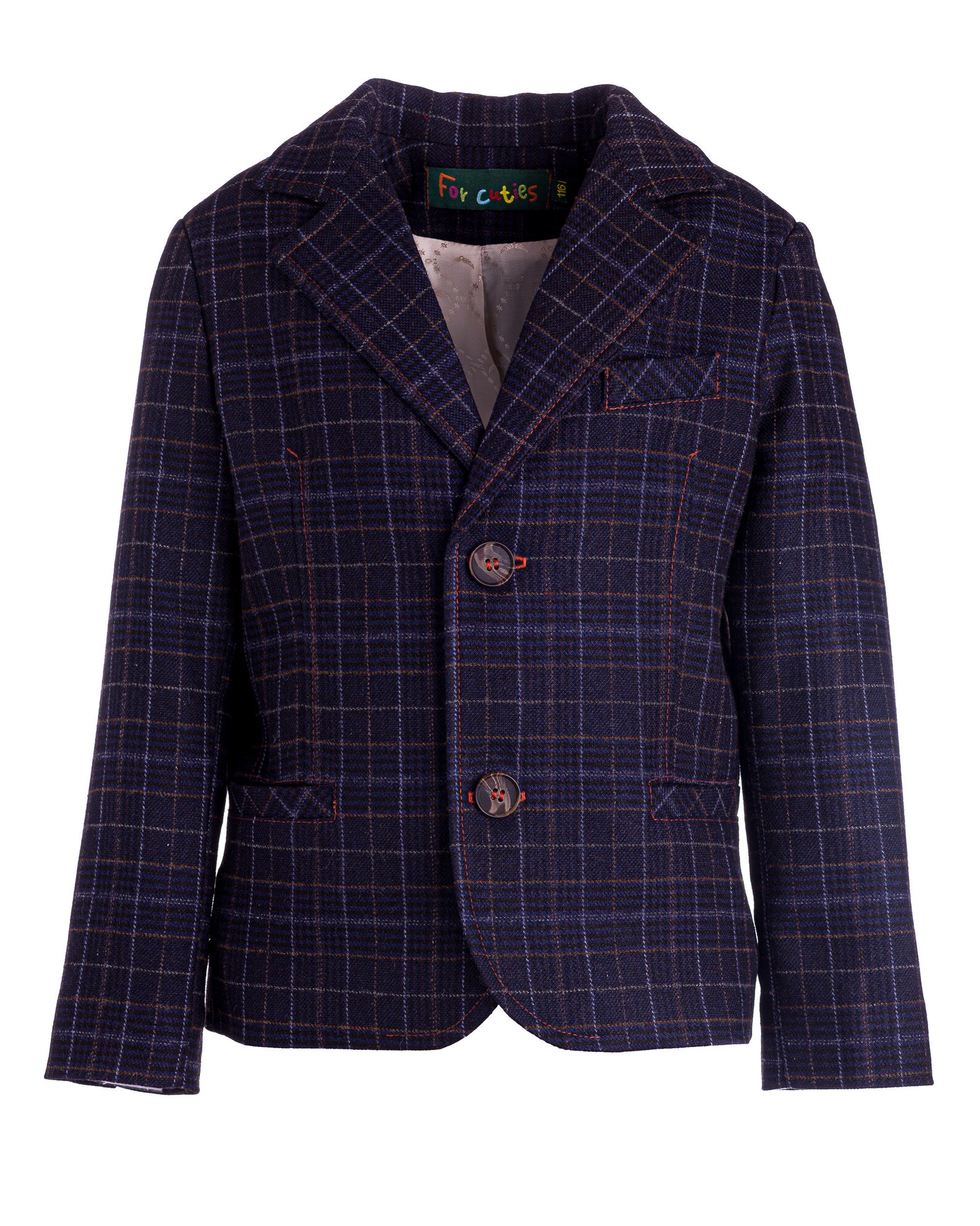 Boys checked wool blazer/ Toddler boy spring jacket/ Vintage Etsy