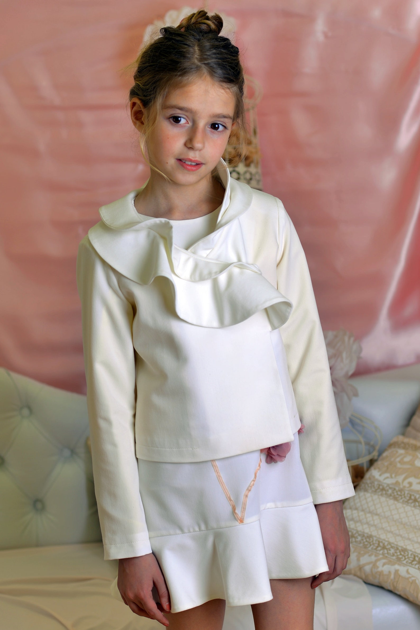 White Formal Blazer Girls/boutique Kids Etsy