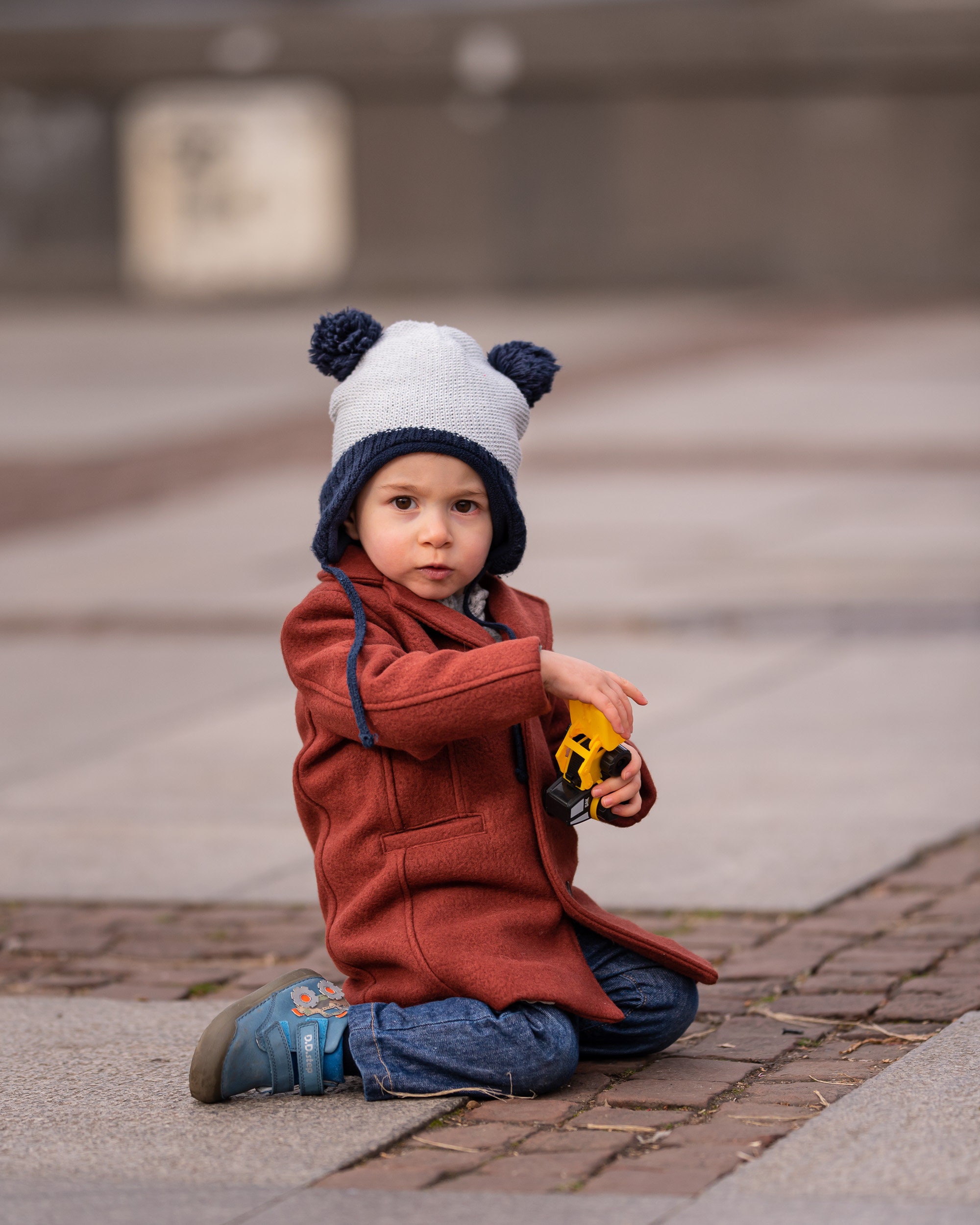Cappotto Invernale Per Bambini In Lana - Caldo, Morbido, Con Design Grazioso