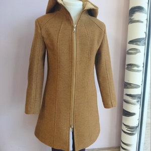 Cappotto invernale per ragazze/Cappotto di lana/Cappotto aderente/Trench/Cappotto con cappuccio/Cappotto lungo per bambina/Cappotto altalena Pendleton/Cappotto a imbuto/Cappotto con cerniera per bambini immagine 8