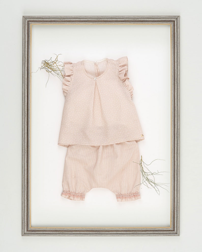 Baby Girl Linen Outfit/ Baby Linen Clothes/ Linen Dress Baby/ Etsy