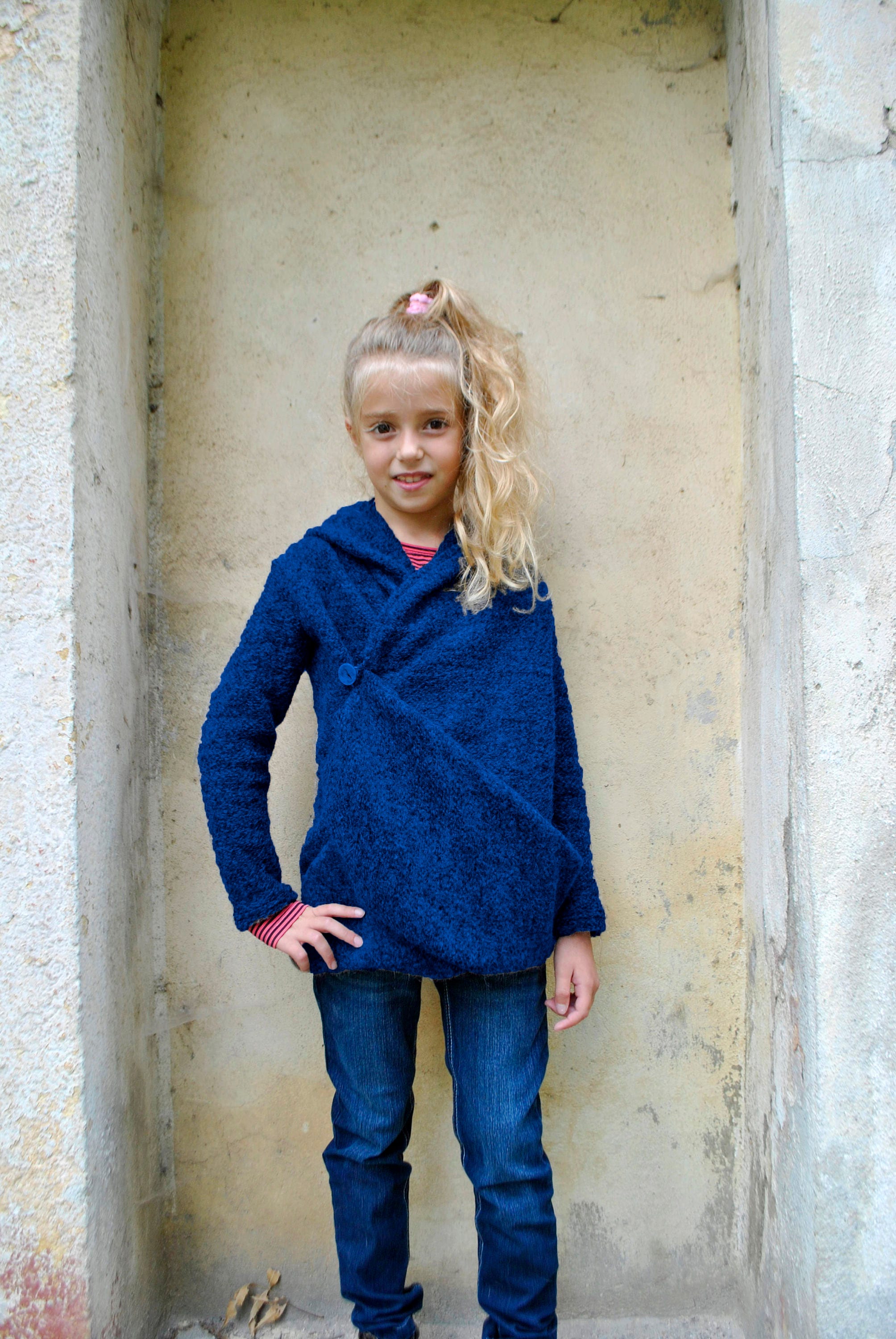 girls winter cardigan