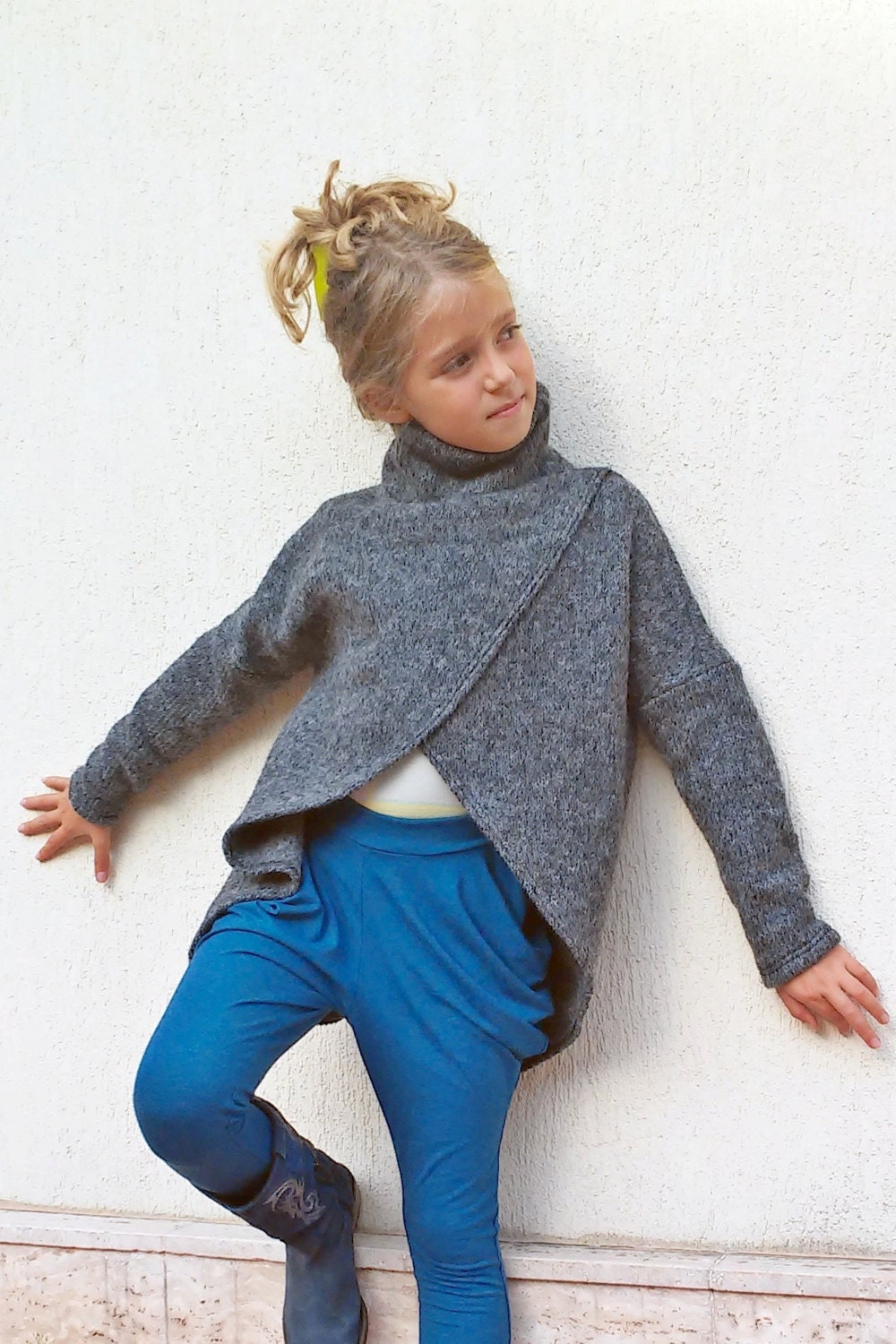 girls winter cardigan