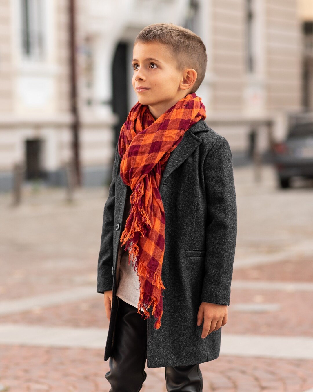 Winter Coat, Boys Wool Coat, Vintage Coat, Warm Long Coat, Trendy Coat ...