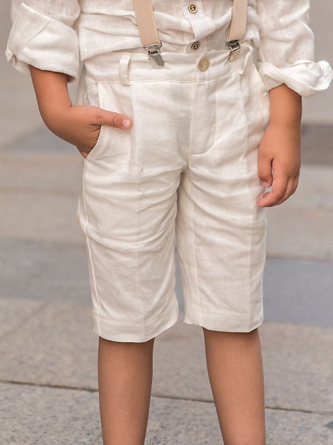 Dwingend Uitbreiden Bijproduct Linen Summer Short Pants Boys/ White Linen Short Pants/ Rustic - Etsy