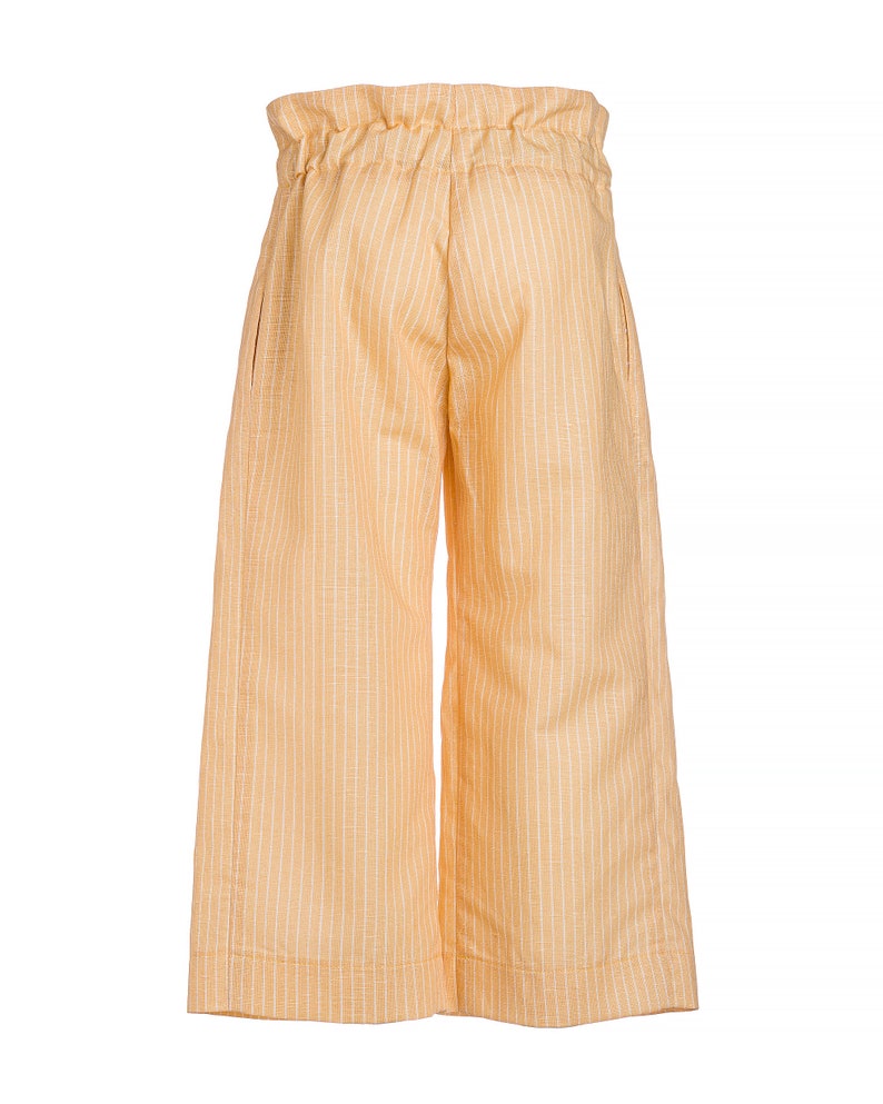 Girls Linen Palazzo Pants/ Toddler Girl Wide Leg Pants/ Linen Etsy