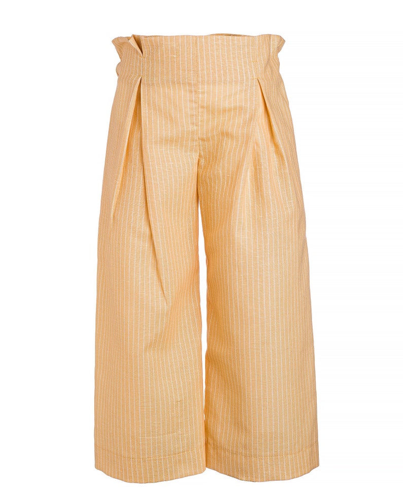 Girls Linen Palazzo Pants/ Toddler Girl Wide Leg Pants/ Linen Etsy