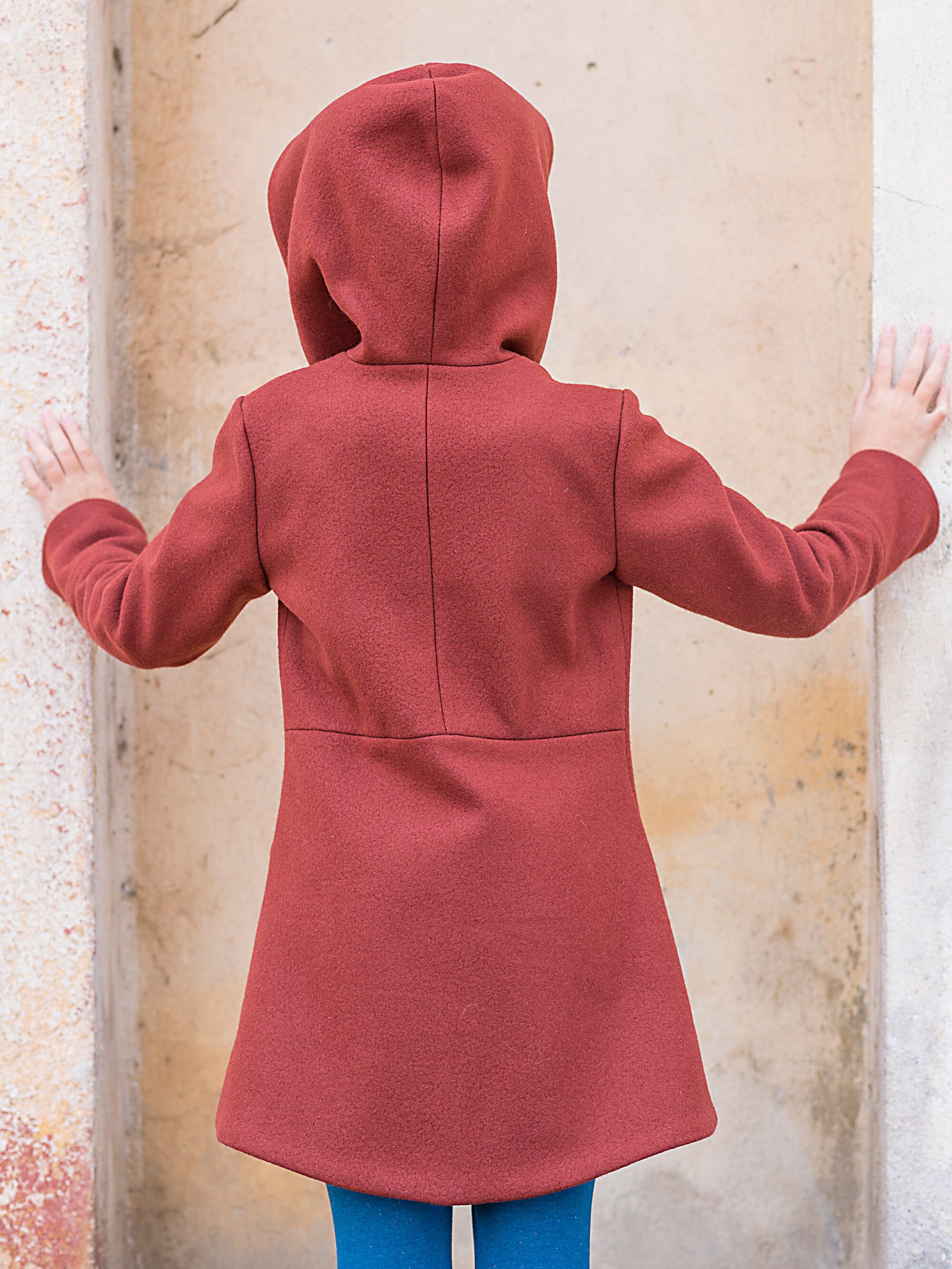 Girls Winter Coat Kids Trench Coat Toddler Girl Hooded Wool Coat Little Girls Fashion Coat Pendleton Coat Swing Coat Boutique Wool Coat Etsy