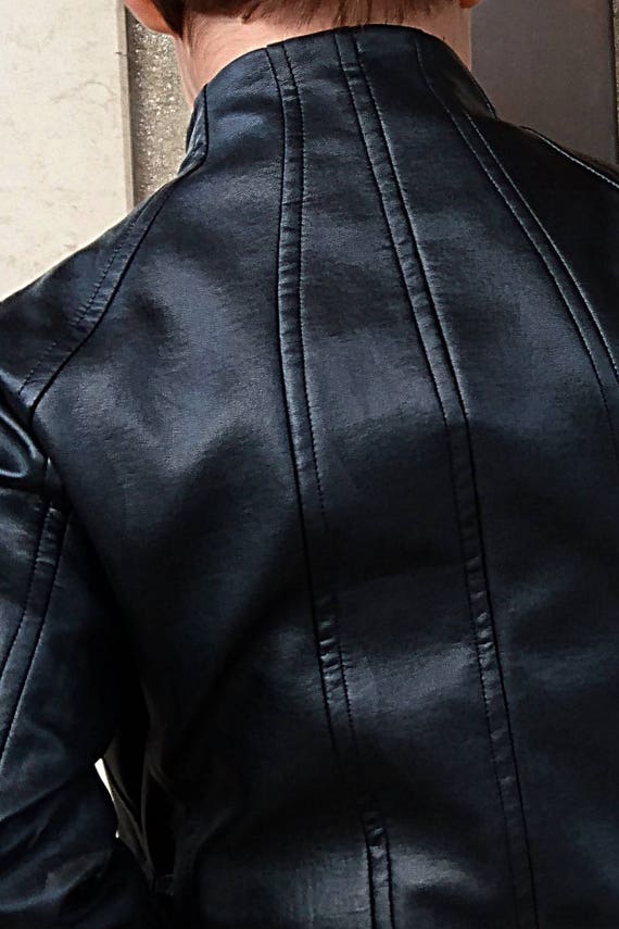 Kids Unixes Genuine Soft Leather Jacket Outerwear Biker Jacket 