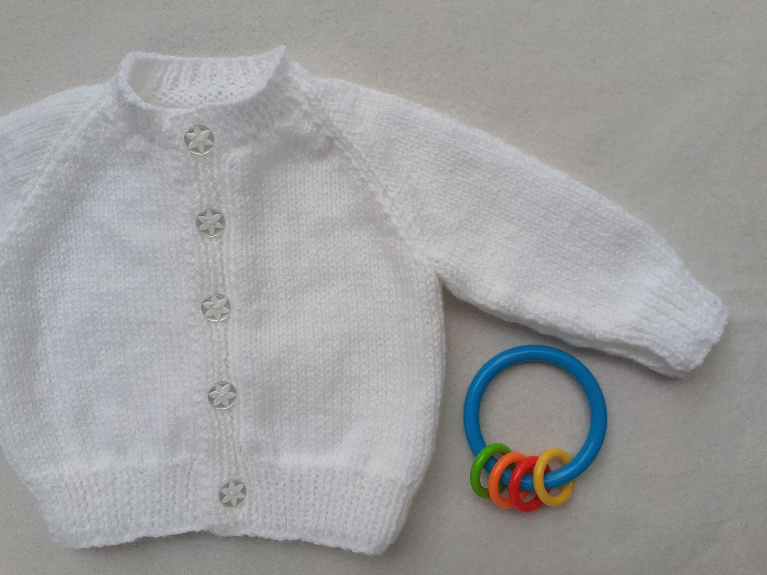 Baby girl white christening cardigan shop
