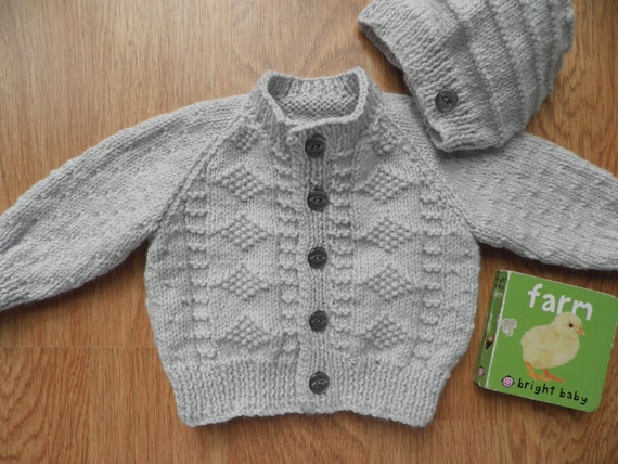 grey baby jumper