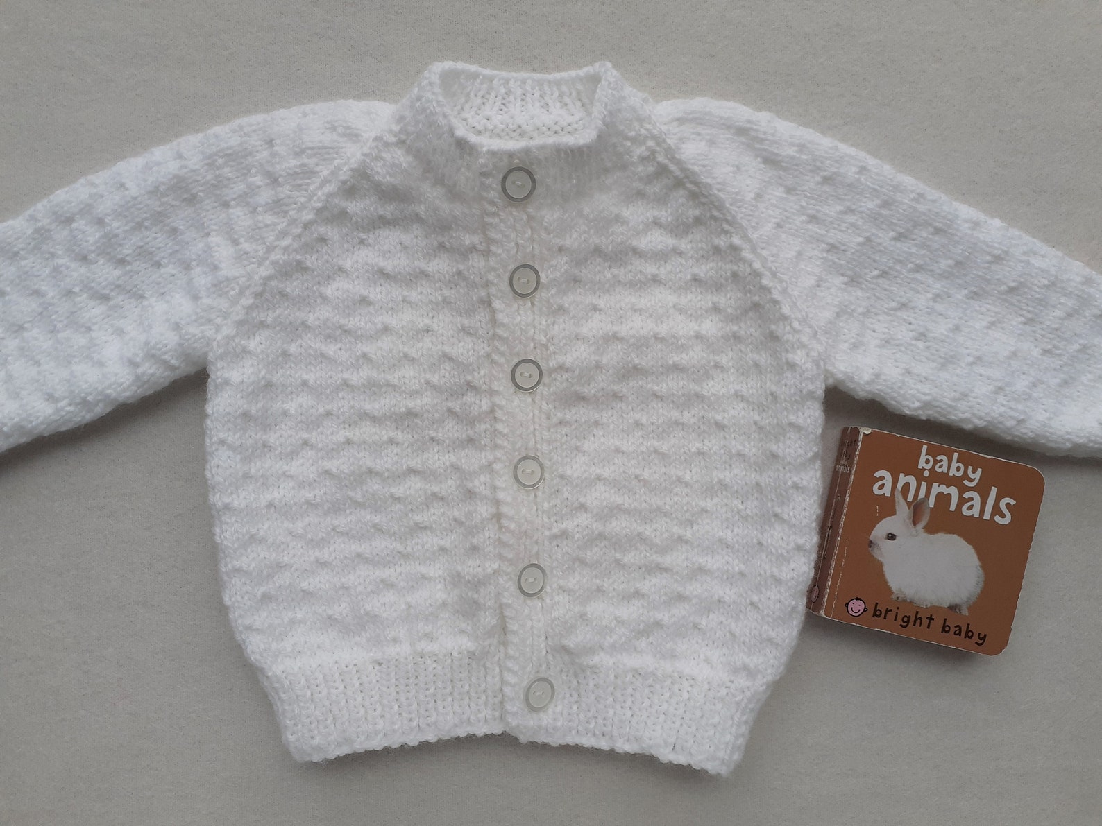Boy's White Baptism Cardigan White Baby Cardigan 6 to 12 Etsy UK