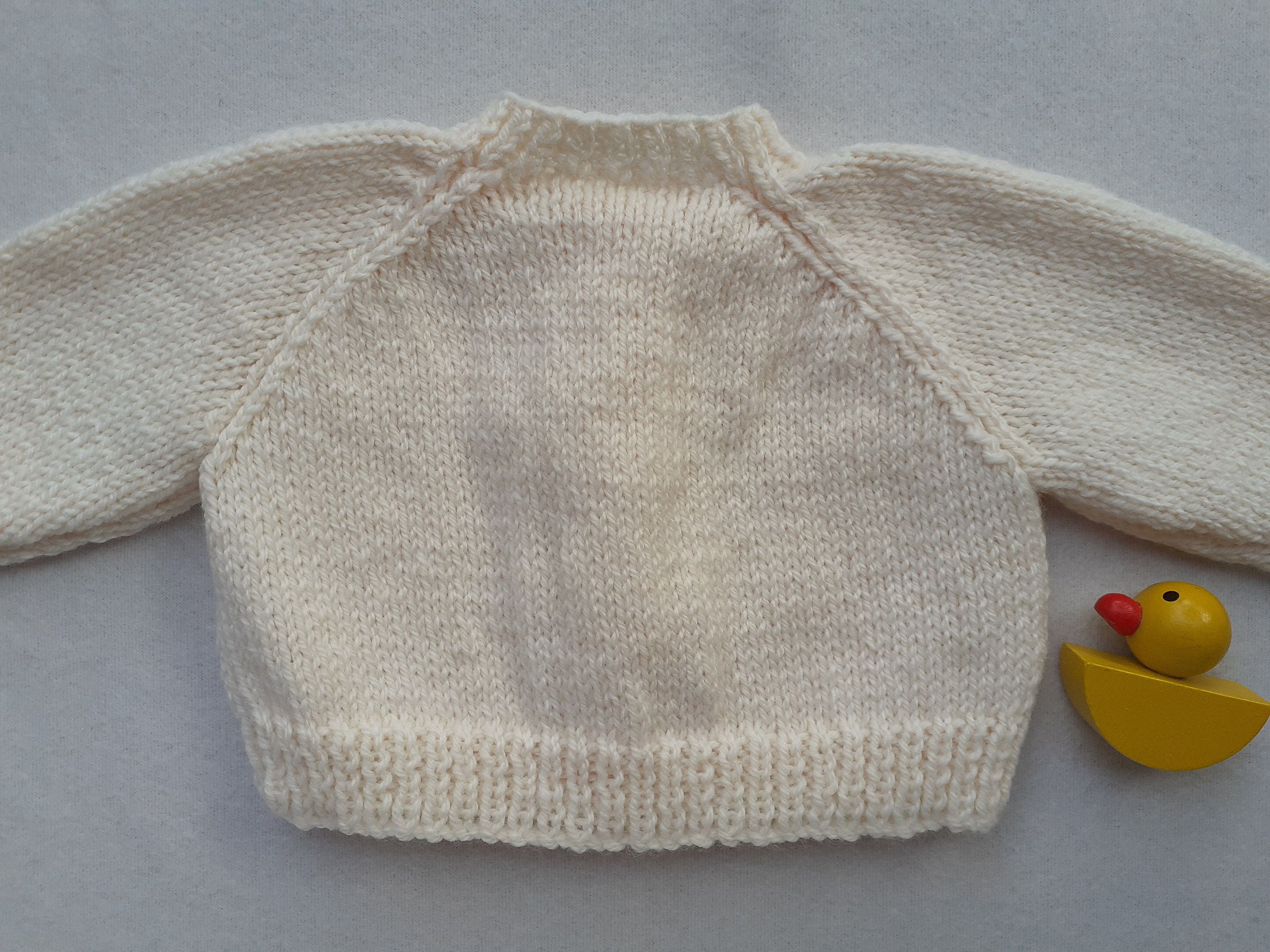 Cream baby sweater cream unisex baby cardigan newborn baby Etsy