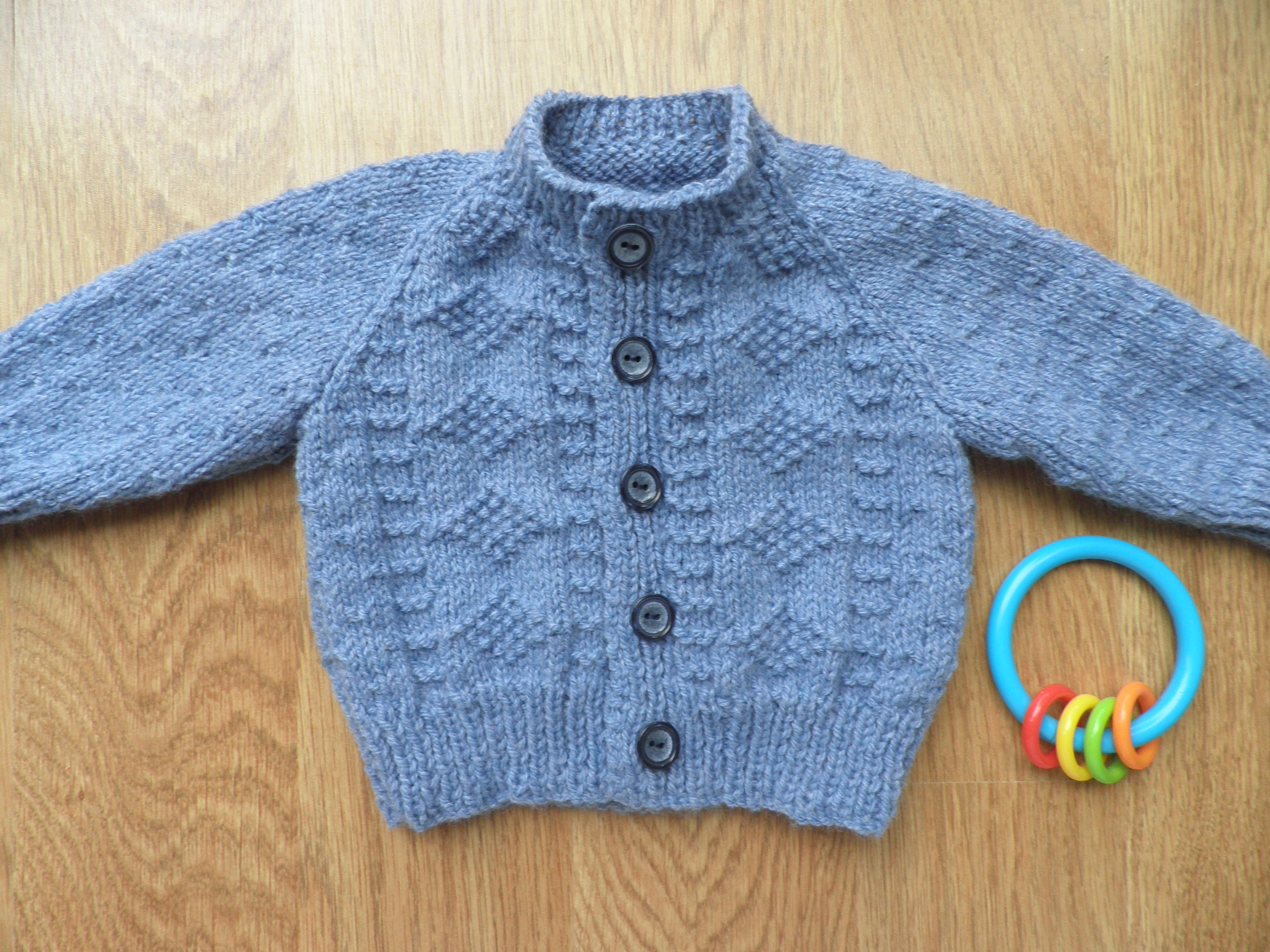 Blue baby cardigan denim blue cardigan denim boys sweater | Etsy