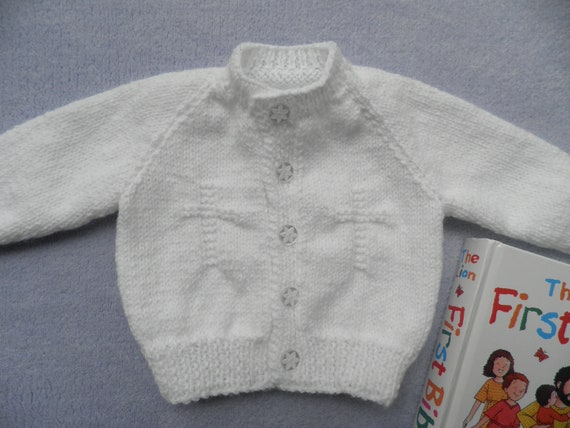 baby boy white jumper
