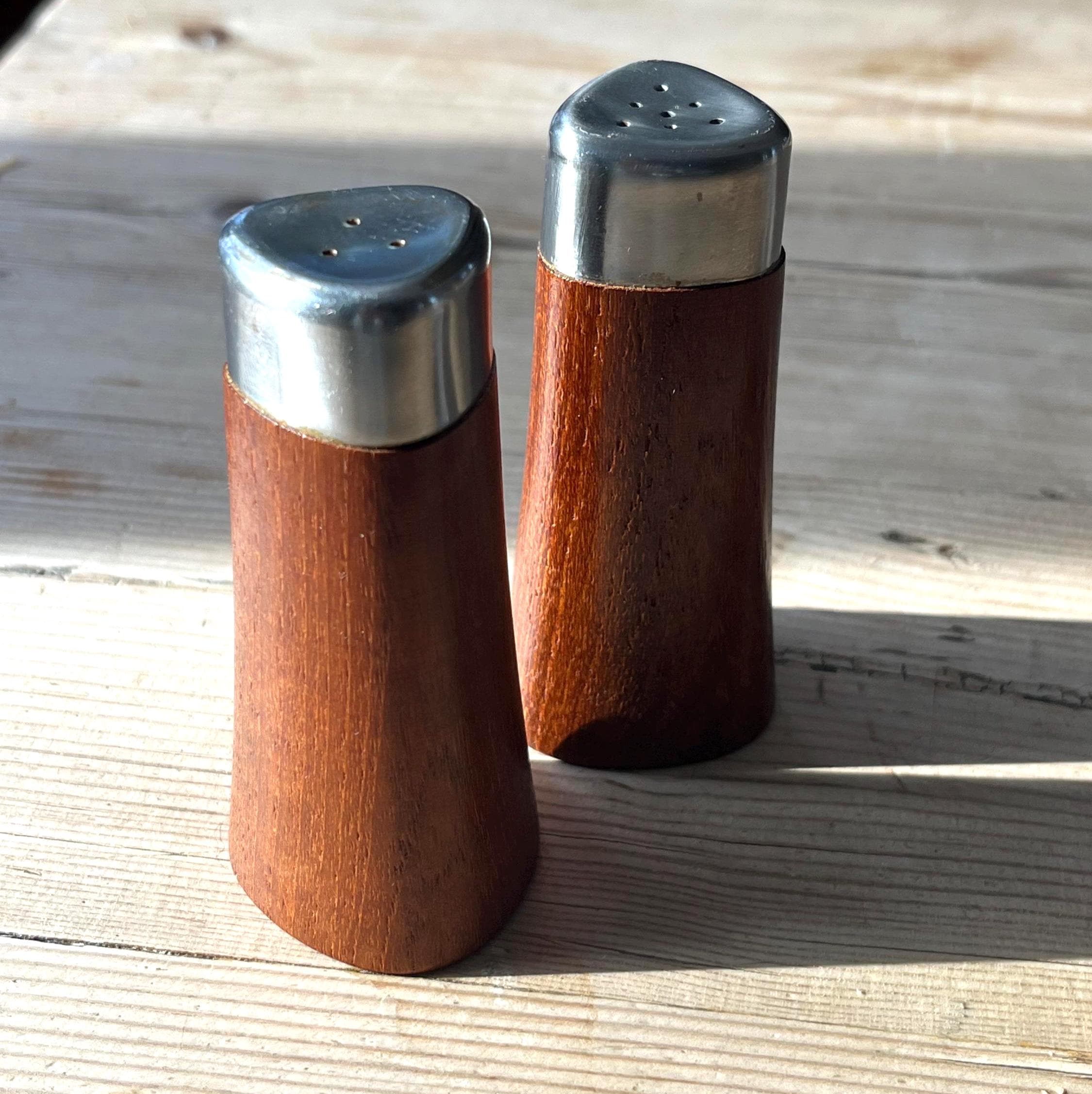 Vintage Danish Salt & Pepper - Etsy
