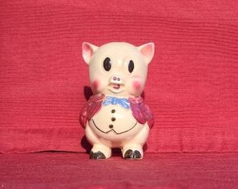 Vintage ceramic piggy bank