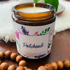 Patchouli   Soy Candle