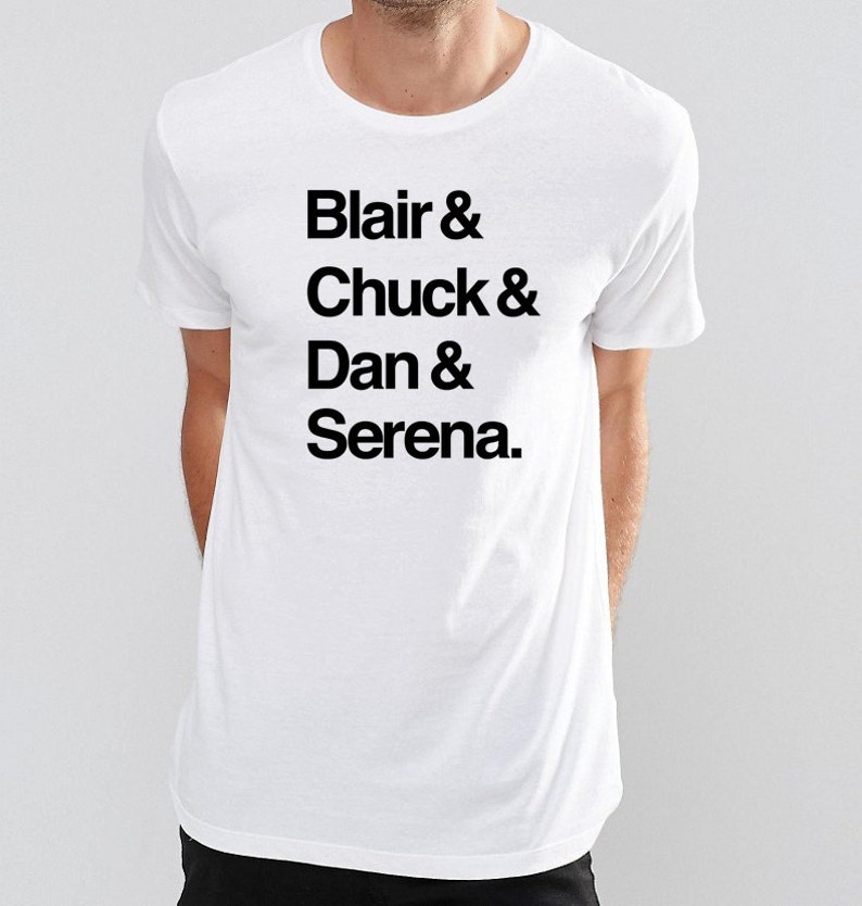 Blair and Chuck and Dan and Serena unisex T-shirt image 2